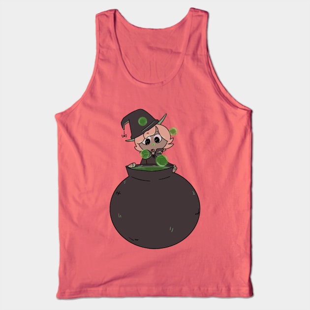 Witch's Caldron Tank Top by Drawing With Kaity